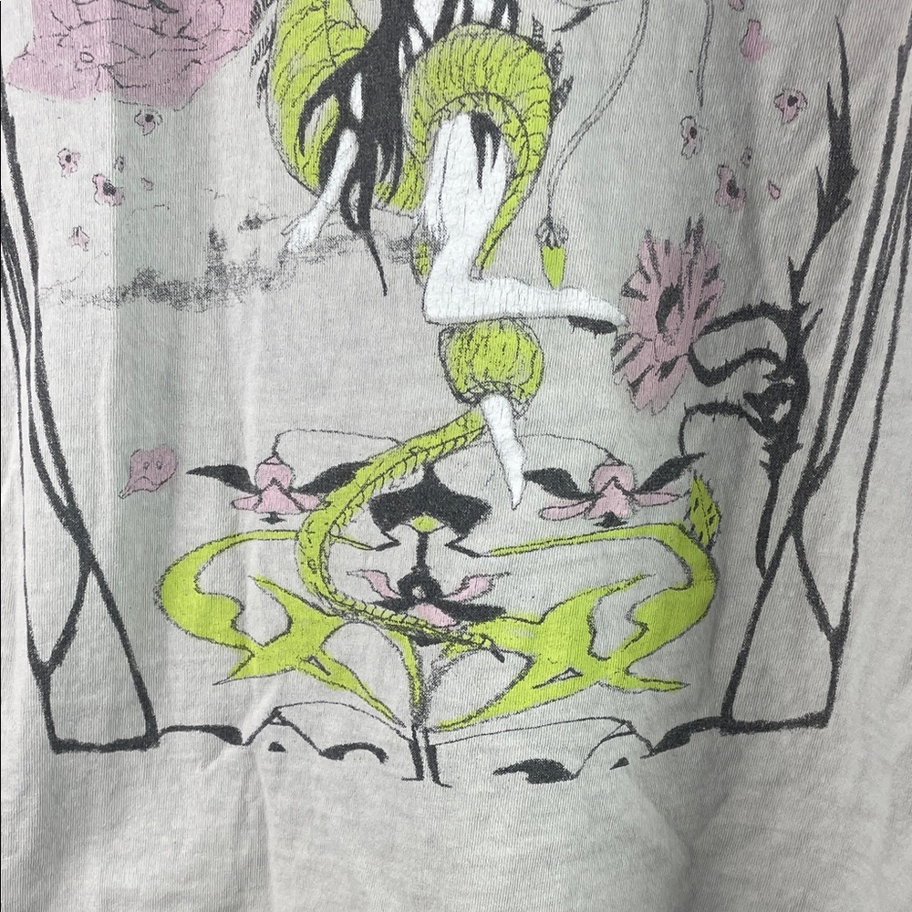 Weyes Blood Dragon Long Sleeve T-Shirt Graphic Tee Size S - Picture 10 of 10